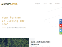Tablet Screenshot of corruven.com